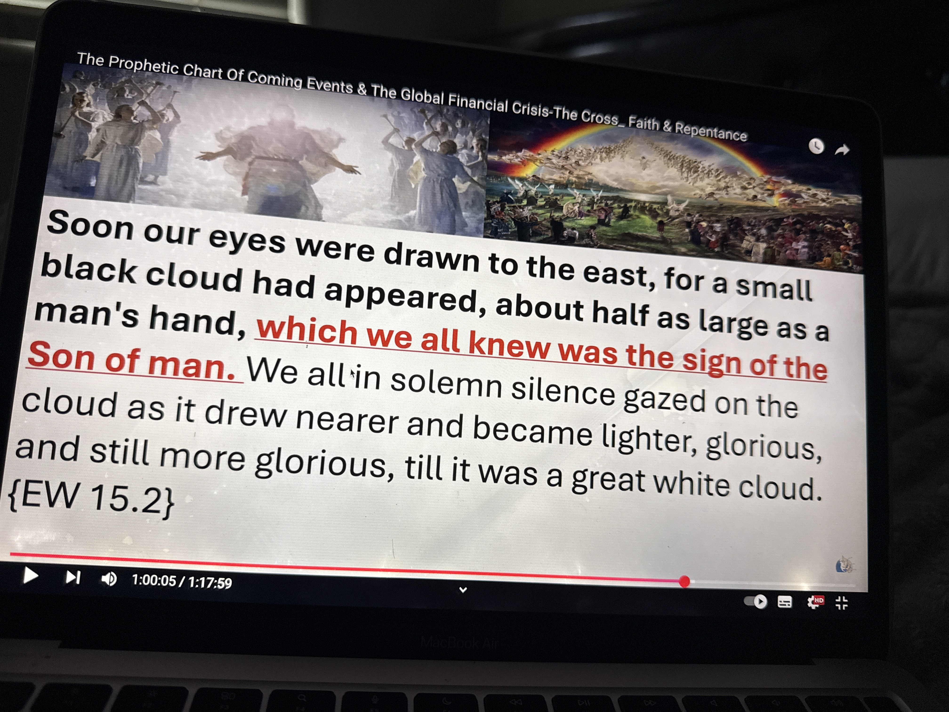 Soon our eyes were drawn to the east, for a small