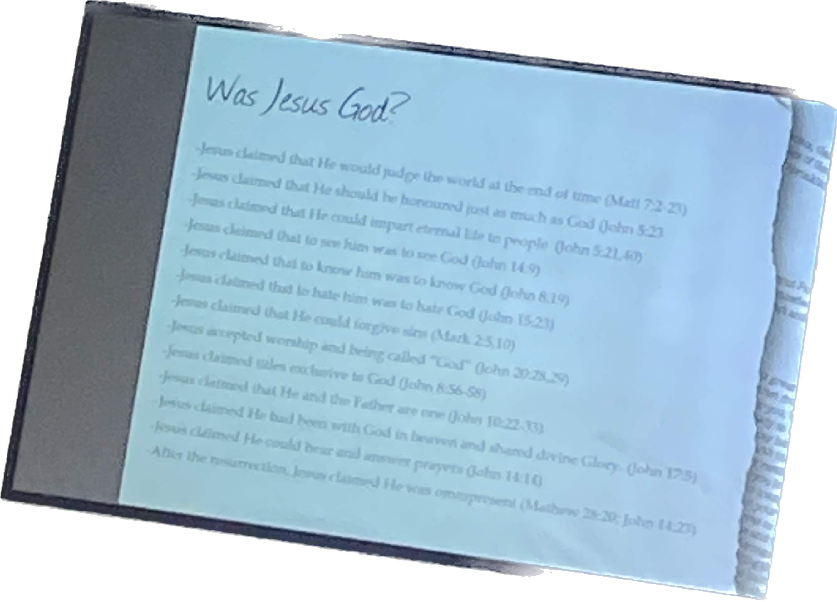 Was Jesus God?